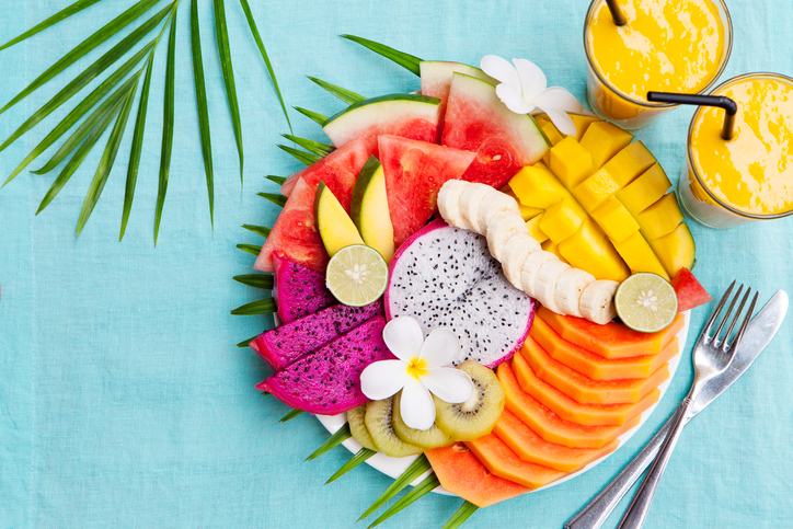 pitaiaiás e salada de frutas